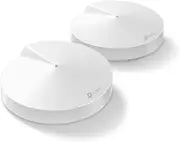 TP-Link Deco M9 Plus Mesh WLAN Router AC2200 Triband WiFi Home Network Complete Solution (Coverage up to 600 m², Fits Any Type of Home, 2 x Gigabit Ports, 3 Pack) White