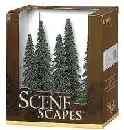 Bachmann 32004 5-6" Spruce Trees 6Pk
