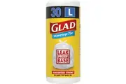 Glad Kitchen Tidy Bag Wavetop Large 30 Pack
