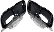 2020 to 2024 Compatible For BMW X5X6X7 exhaust Tip modification M60i square tailTip G05G6G7 muffler tip nozzle exhaust head(Dark Grey)