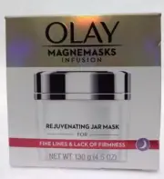 Olay Magnemasks Infusion Rejuvenating Jar Mask 4.5 oz. for Fine Lines New Sealed