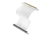 Antec Adjustable Vertical GPU Bracket and PCI-E 4.0 Riser Cable Kit (190mm) White x16 Speed, Gold Plated extreme stability & performance. 4090, 7900xt