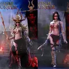 POPTOYS Witch Hunter Black 1/6 Female Action Figure Collection Movable eyes