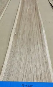 Hickory Pecan wood veneer sheet 9" x 60" raw no backing 1/24" special thickness