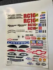 Team Associated RC10 DS Buggy 8083 From Kit Decal Sheets