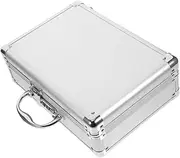 COOLHIYA Tool Case Password Lock Metal Toolbox Hard Storage Case Tool Organizer Portable Suitcase