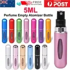 5X Travel Portable Mini Refillable Perfume Atomizer Bottle Scent Pump Spray 5ml