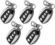 5pcs 433MHz Automatic Sliding Gate Remote Control Opener, Electric Cloning Gate Garage Door Opener Universal Gate Remote Control Fob Replacement Electric Rolling Driveway Gate Opener Closer Remote
