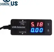 LED Digital USB Charger Doctor Voltage Current Meter Tester Power Detector Cable