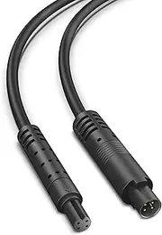 YQMAJIM 4Pin Backup Camera Extension Cable, 10Ft Pure Copper Thicker Shield Dash Cam Rear View Extension Cord, Mirror Dashcam Reverse Extension Wire