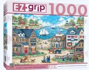 PUZZLE 1.000 Máster Pieces EZ Grip Mr. Wiggins Whirligigs Bonnie White New