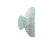 Culturesse Everlee Medium Shimmer 8.2cm Hair Claw/Crab Women's Accessory Aqua