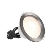 HPM Alina LED 7W 770lm Tri-Colour Recessed Downlight 90mm Brushed Chrome