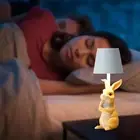 Desktop Rabbit Desk Lamp LED Dimmable Bedside Table Lamp