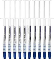 Thermal Paste HY510 1g CPU GPU Heatsink Silicon Grease Compound, 10 Pack, Improves Heat Conduction, Maintains Stable Temperatures, Non-Conductive for CPU/GPU/PC/PS4/Xbox/Processor