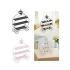 Cupcake Stand Holder Dessert Display Plate for Tea Party Christmas Halloween