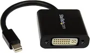 StarTech.com Mini DisplayPort to DVI Adapter - 1920x1200-1080p - Dongle - Monitor Adapter - Mini DisplayPort Adapter - Mini DP to DVI, Black (MDP2DVI3)