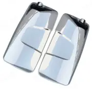 QSC Replacement Chrome Door Mirror Covers Right Left Pair for Mack Anthem
