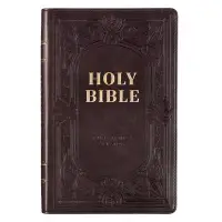 在飛比找博客來優惠-KJV Gift Edition Bible Dark Br