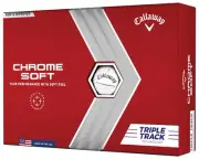 Callaway Chrome Soft Triple Track Golf Balls 2022 (Set of 12)