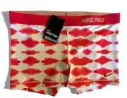 NEW! NIKE PRO [XL] Women's 2.5" Compression Yoga Shorts-Pink/White 573730-101