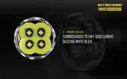 Nitecore 4000 Lumen TM06S-SET Tiny Monster Torch