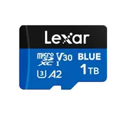 Lexar BLUE microSDXC UHS-I Card 1TB 1TB - C10, A2, UHS-I(U3), V30, up to 160MB/s read Reader or Lexar Professional Multi-Card 3-in-1 USB 3.1 Reader