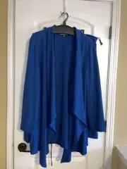 PRESTON & YORK NWT SIZE 18 BLUE 2 PIECE SKIRT SUIT