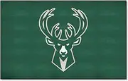 FANMATS 9324 Milwaukee Bucks Ulti-Mat Rug - 5ft. x 8ft. | Sports Fan Area Rug, Home Decor Rug and Tailgating Mat