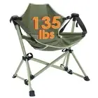 Kids Hammock Chair - Adjustable Folding Chair with Stand, Portable for Campin...