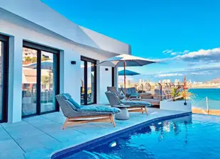 西海灘的2臥室公寓 - 100平方公尺/2間專用衛浴Luxury Apartment with pool by Poniente beach