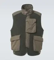 [C.P. Company] C.P. Company Fleece vest AU 87 green