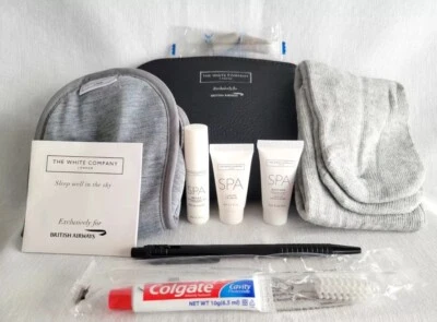 British Airways Business Class Amenity Kit - The White Company (Condition: NEW)