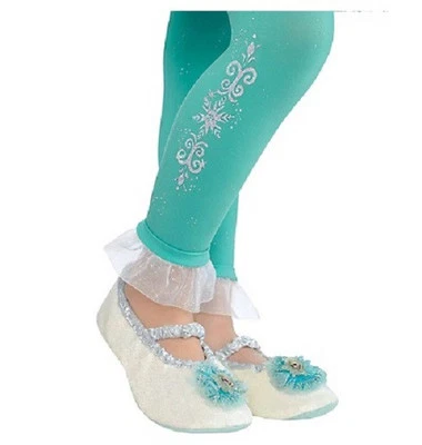 Disney's Frozen- Child Elsa Tights Small 4-6 TIGHTS ONLY