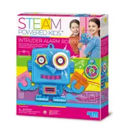 4M Steam Powered Girls Intruder Alarm Robot DIY Build Kids Learning Toy 8y+