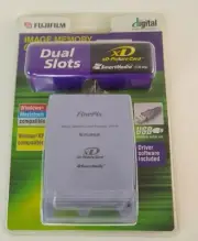Fujifilm FinePix Image Memory Card Reader DPC-R1 New Sealed XD Smart Media