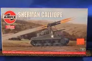 Airfix 1:76 Sherman Calliope Rocket Launcher A02334V Model Kit