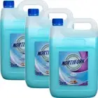 NEW 3x Northfork Liquid Handwash Pearl Blue 5 Litre Pack Soap