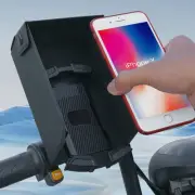Portable Waterproof Mobile Phone Holder Motorcycle/Bicycle Sunshade Umbrella