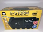 PORTABLE RADIO G-Storm Bluetooth Speaker, with AM FM Weather Radio & NOAA Alerts