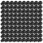 100 Piece Cord Stopper DIY Black Plastic Connector Cord Lock Stopper Switch6588