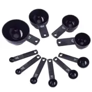 Metric Measuring Cups and Spoons Teaspoon Set of 10 Utensils