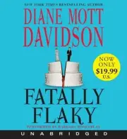 Fatally Flaky Diane Mott Davidson (Goldy Schulz #15) CD Audiobook new Free ship