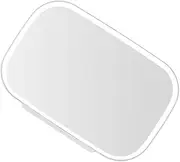 TOKIDNY Car Visor Vanity Mirror with LED Light Touch Activated Makeup Mirror for Shading Durable USB Powered for Travel Office Home Use