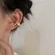 【Oni 歐妮】多層交織 不對稱耳骨夾式耳環無耳洞耳扣耳夾耳窩夾(1個入)