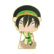 Collectible Funko Pop Pin Avatar the Last Airbender Toph Glow in the Dark