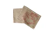 Christmas Jute Woven Taupe Table Runner 33 x 180cm