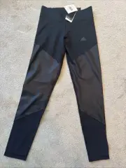 Adidas Women's Wow Drop Climalite (R) Ultimate Tight Size S Black NWT