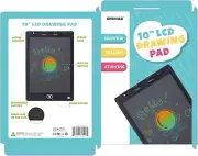 Kids LCD Writing Tablet, 10 Inch Screen, Doodle Board for Toddlers