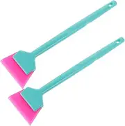 Luxshiny 2pcs Car Window Tinting Scraper: Glass Scraper - Plastic Film Application Squeegee for Car and Mirrors - Window Tint Squeegee